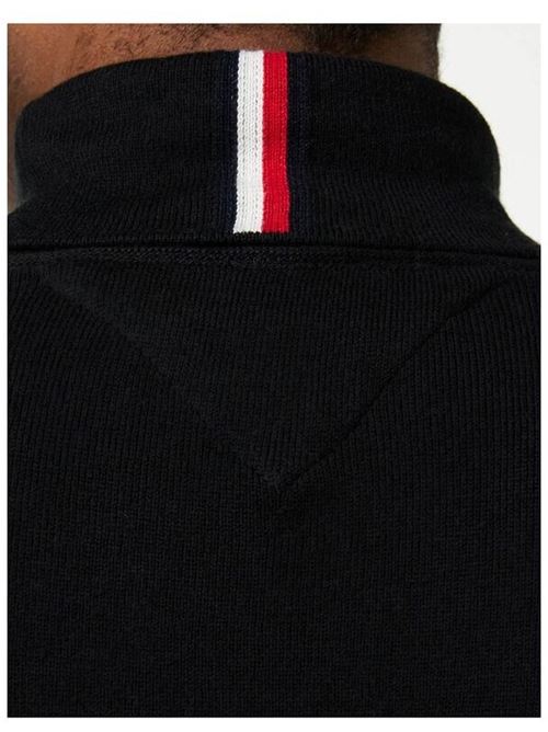 pima org ctn cashmere rol neck TOMMY HILFIGER | MW0MW28048BDS